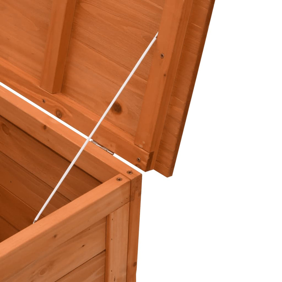 Tuinbox 99x49,5x58,5 cm massief vurenhout 100 x 50 x 58 cm natual