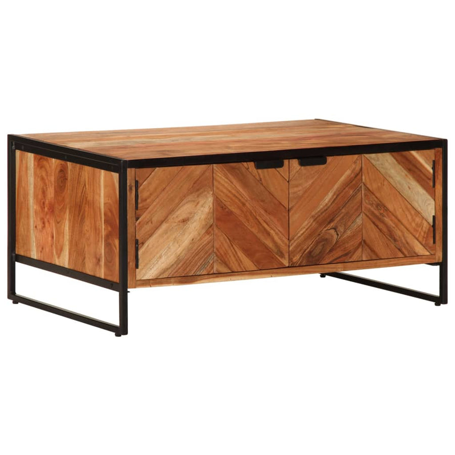 Salontafel 90x55x40 cm massief acaciahout