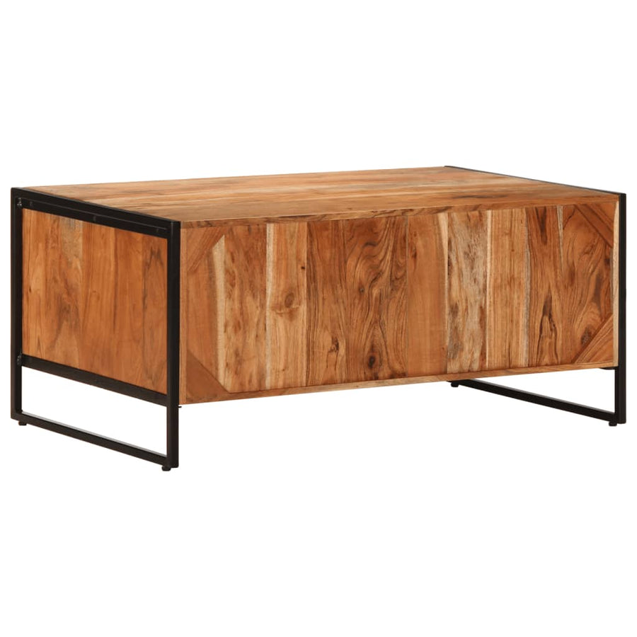 Salontafel 90x55x40 cm massief acaciahout