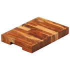 Hakblok massief acaciahout 40x30x5 cm