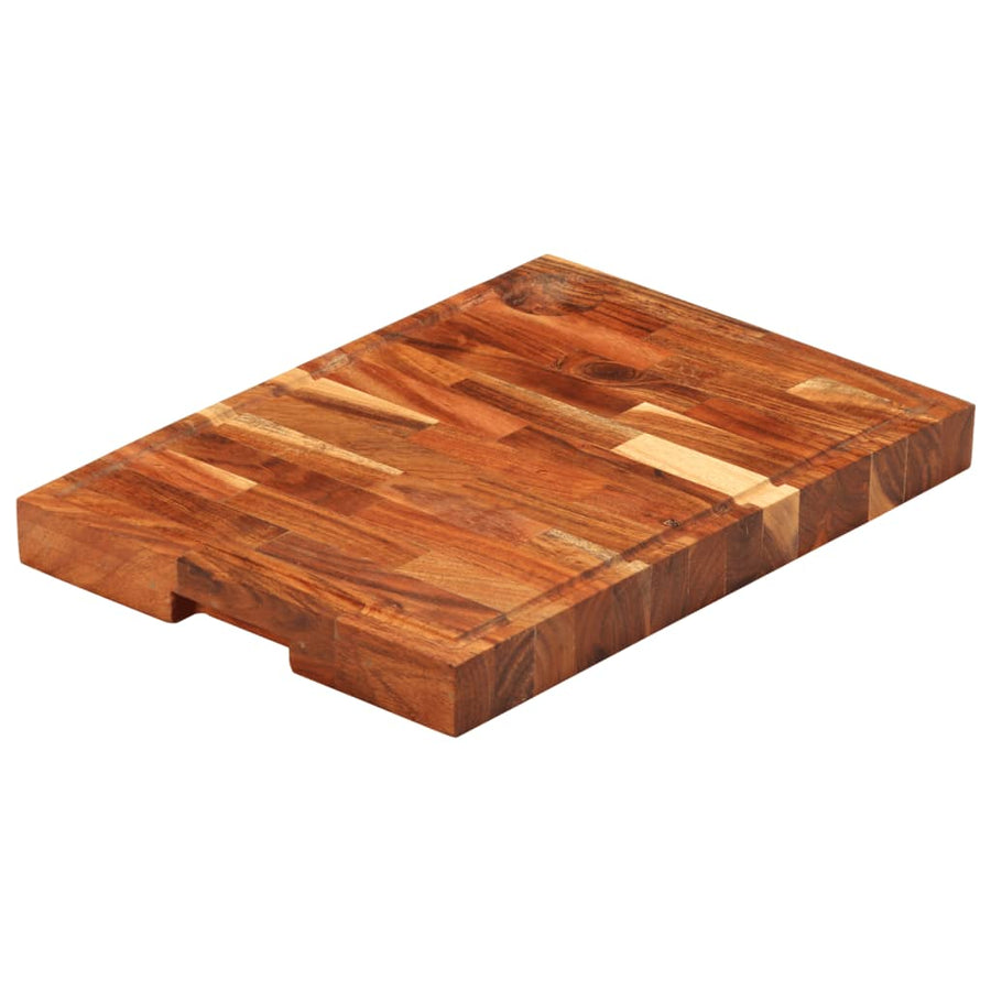 Hakblok 42X30X4 Cm Massief Acaciahout