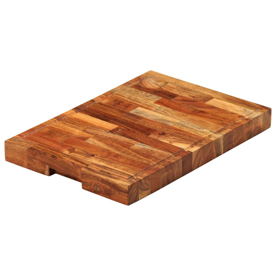 Hakblok 42X30X4 Cm Massief Acaciahout