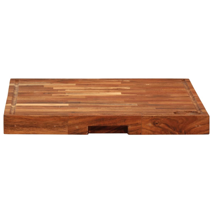 Hakblok 42X30X4 Cm Massief Acaciahout