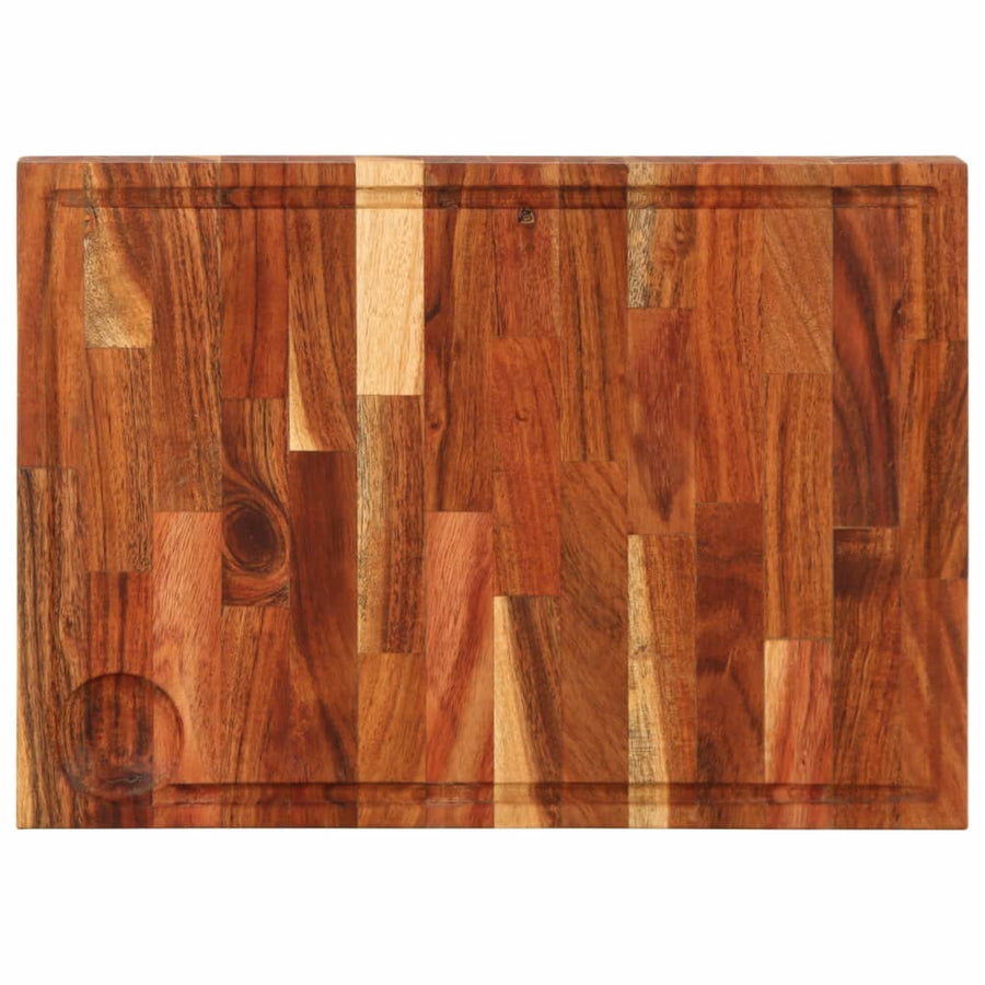 Hakblok 42X30X4 Cm Massief Acaciahout