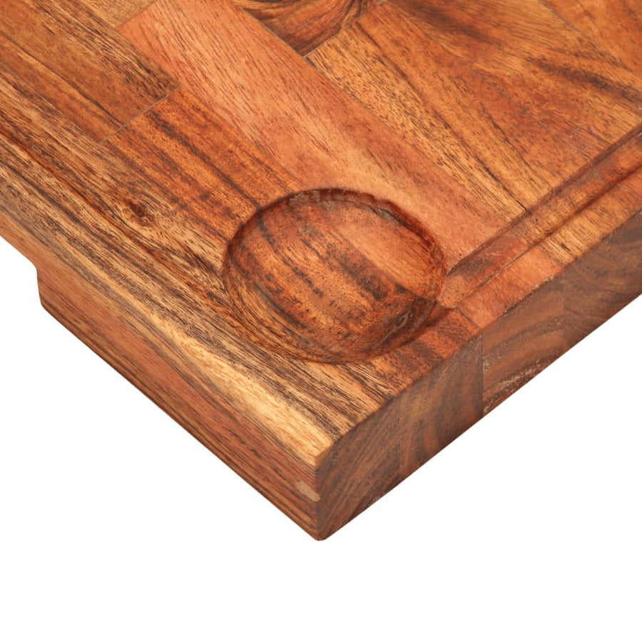 Hakblok 42X30X4 Cm Massief Acaciahout