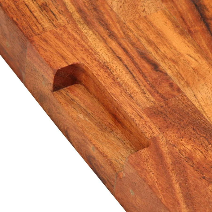 Hakblok 42X30X4 Cm Massief Acaciahout
