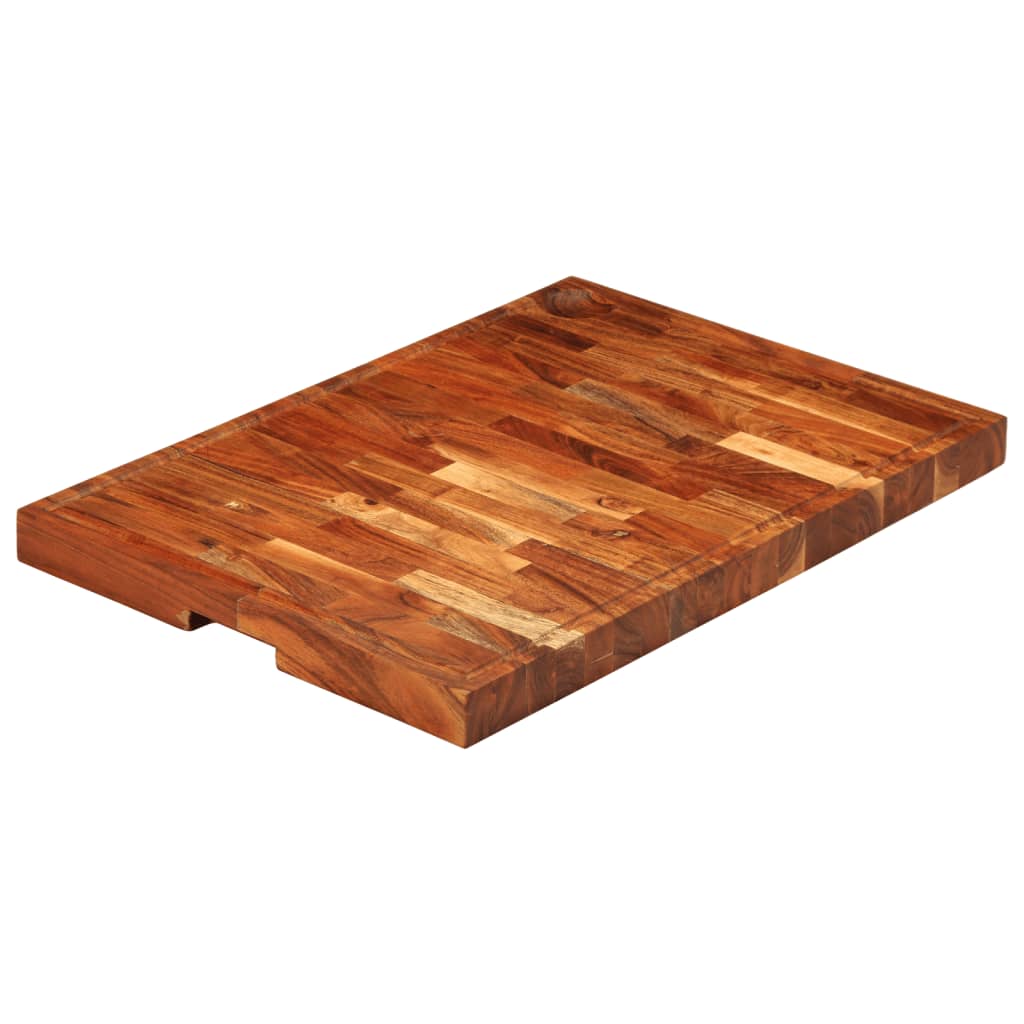 Hakblok 60x42x4 cm massief acaciahout