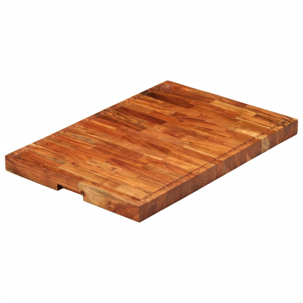Hakblok 60x42x4 cm massief acaciahout