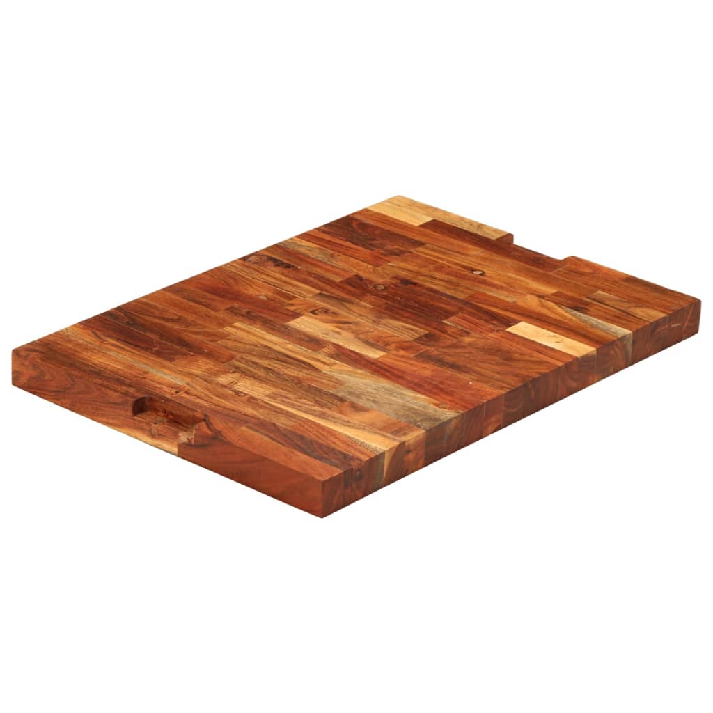 Hakblok 60x42x4 cm massief acaciahout