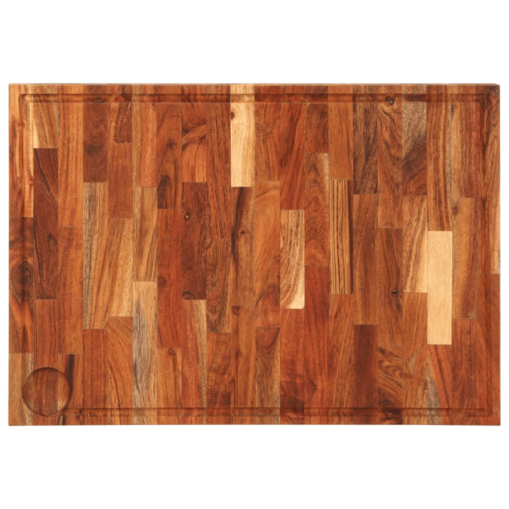 Hakblok 60x42x4 cm massief acaciahout