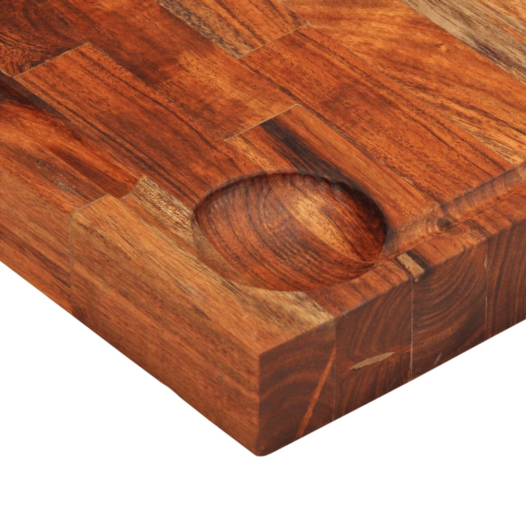 Hakblok 60x42x4 cm massief acaciahout