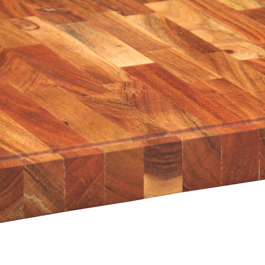 Hakblok 60x42x4 cm massief acaciahout