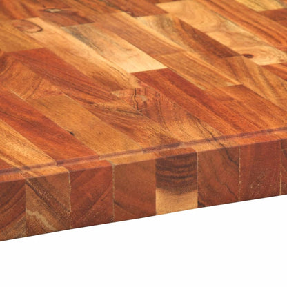 Hakblok 60x42x4 cm massief acaciahout