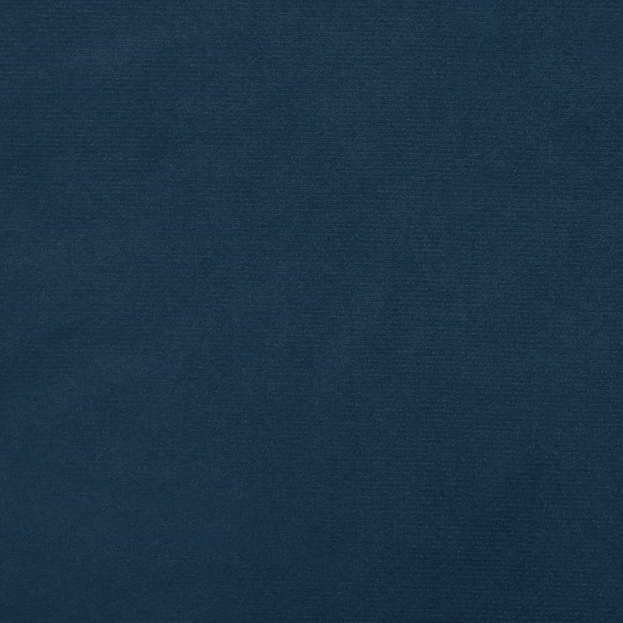 Slaapbank 2-Zits Fluweel Blauw Met armleuning