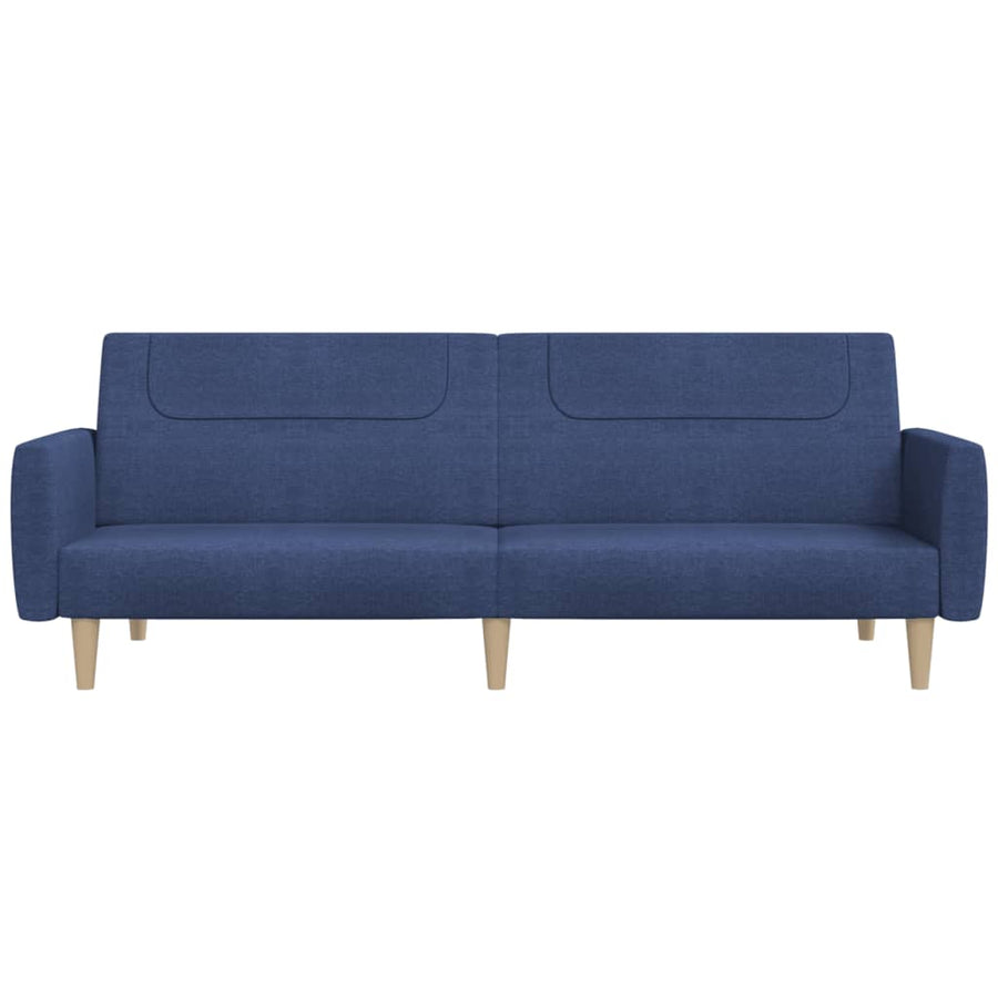 Slaapbank 2-Zits Stof Blauw