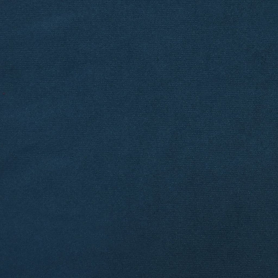 Slaapbank 2-Zits Met 2 Kussens Fluweel Blauw Met armleuning