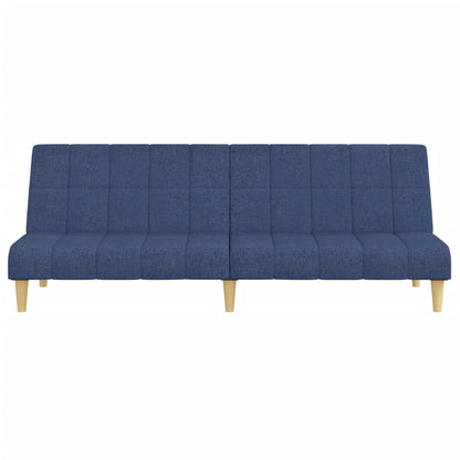 Slaapbank 2-Zits Stof Blauw