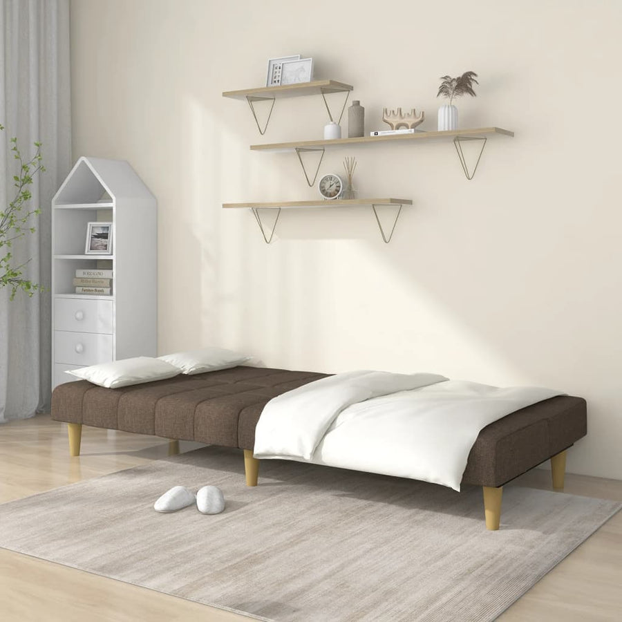 Slaapbank 2-Zits Stof Taupe