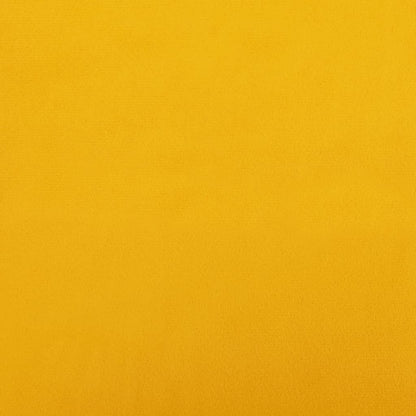 Slaapbank 2-Zits Met 2 Kussens Fluweel 11 Geel