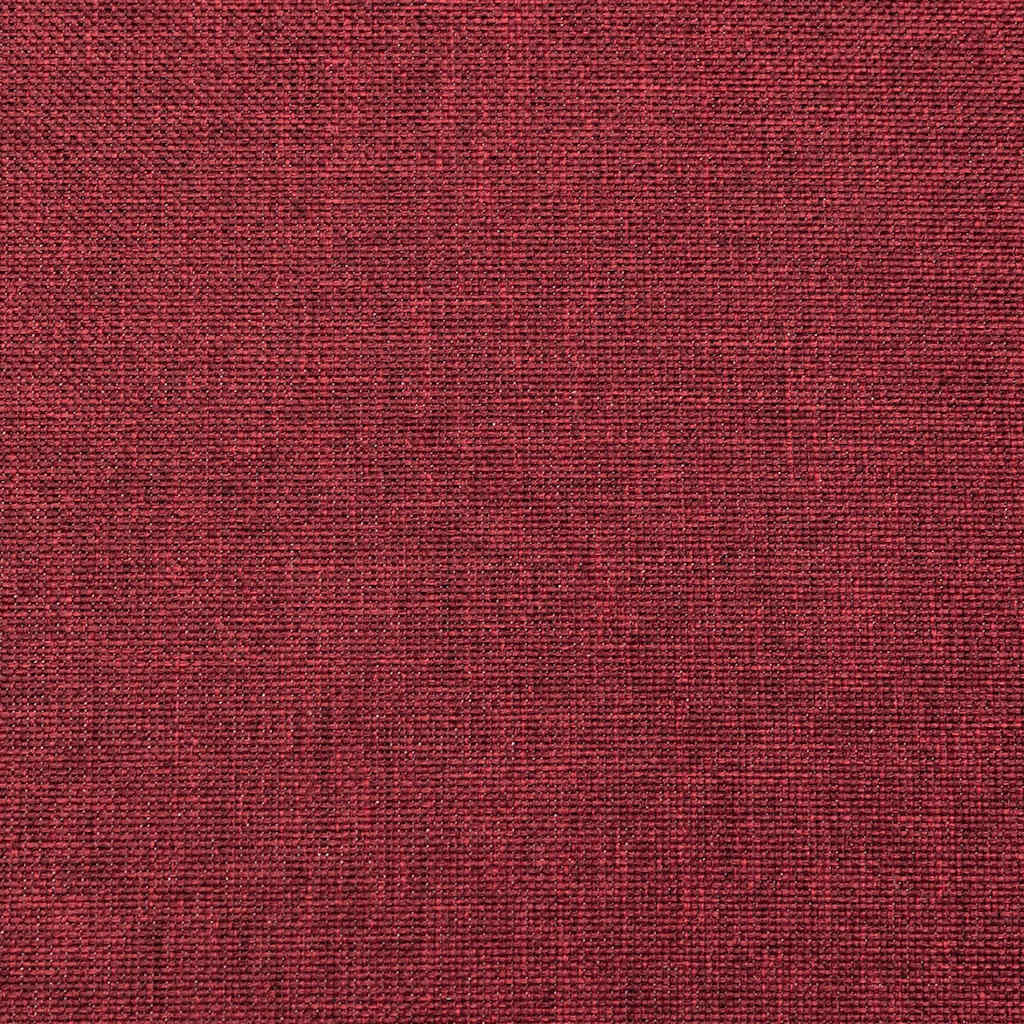 Slaapbank 2-Zits Met 2 Kussens Stof Wijnrood