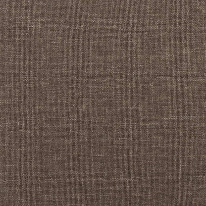 Slaapbank 2-Zits Met 2 Kussens Stof Taupe Met armleuning
