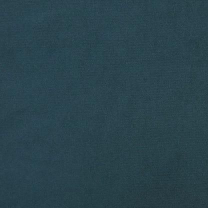 Slaapbank 2-Zits Met 2 Kussens Fluweel Blauw Zonder armleuning