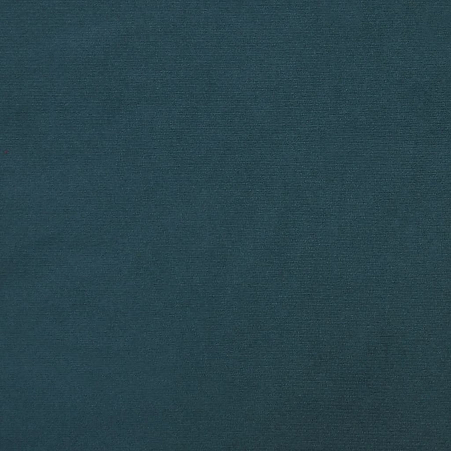 Slaapbank 2-Zits Met 2 Kussens Fluweel Blauw Zonder armleuning