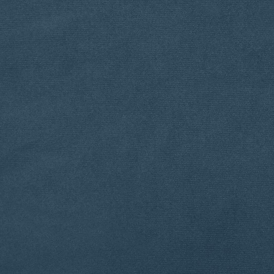 Slaapbank 2-Zits Fluweel Blauw Zonder armleuning