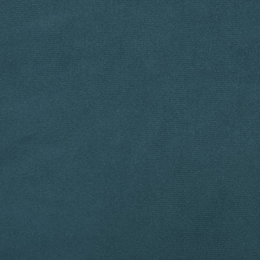 Slaapbank 2-Zits Fluweel Blauw Met armleuning