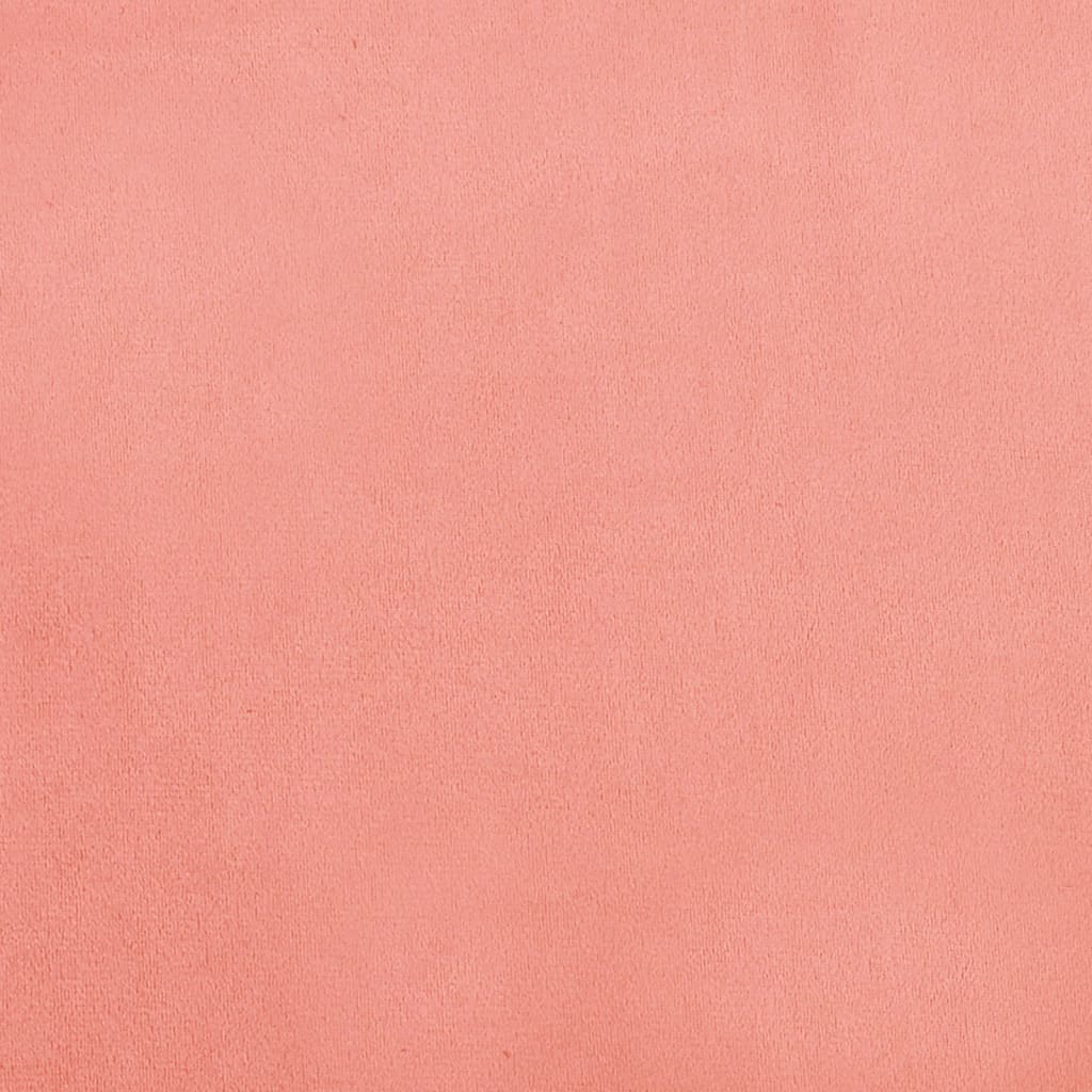 Slaapbank 2-Zits Fluweel Roze Met armleuning