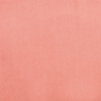 Slaapbank 2-Zits Fluweel Roze Met armleuning
