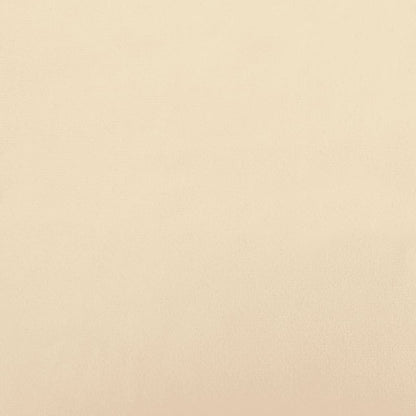 Slaapbank 2-Zits Fluweel Kleurig Crème Met armleuning