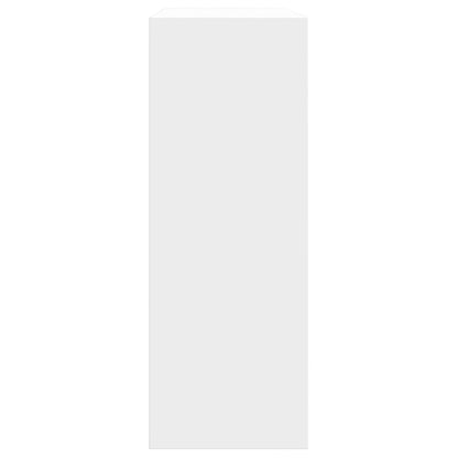 Schoenenkast Bewerkt Hout Wit 60 x 21 x 57 cm