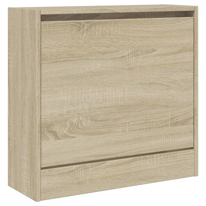 Schoenenkast Bewerkt Hout Kleurig Sonoma Eiken 60 x 21 x 57 cm
