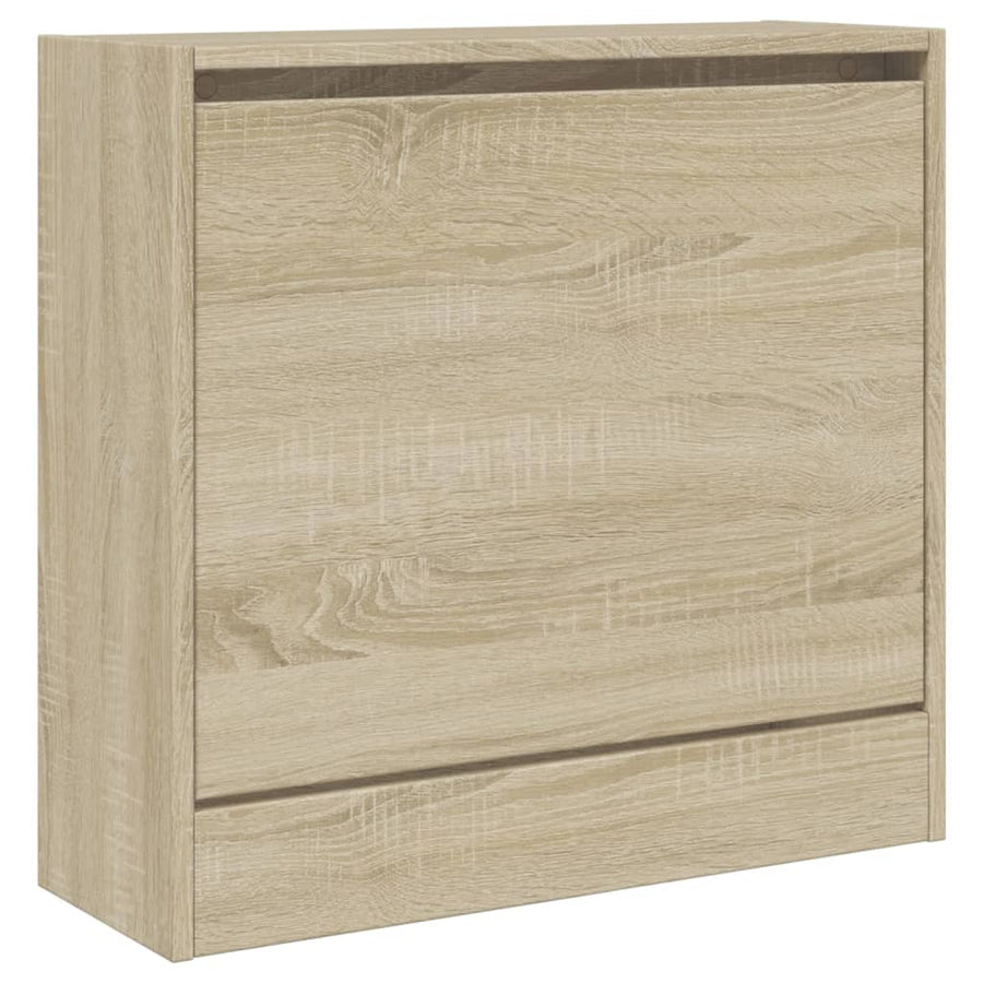 Schoenenkast Bewerkt Hout Kleurig Sonoma Eiken 60 x 21 x 57 cm