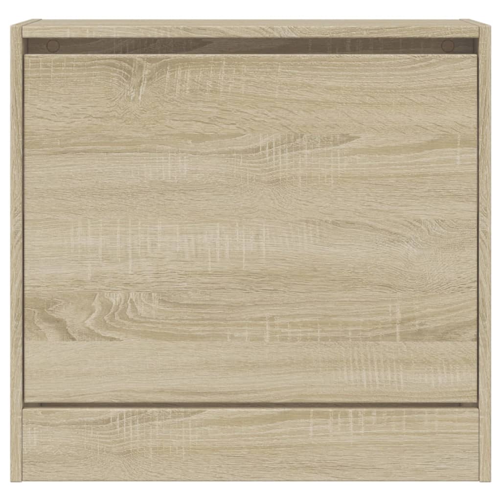 Schoenenkast Bewerkt Hout Kleurig Sonoma Eiken 60 x 21 x 57 cm