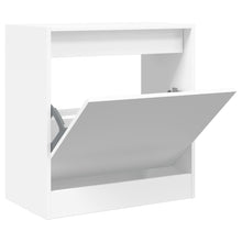 Schoenenkast 60X34X63,5 Cm Bewerkt Hout Wit 60 x 34 x 63.5 cm