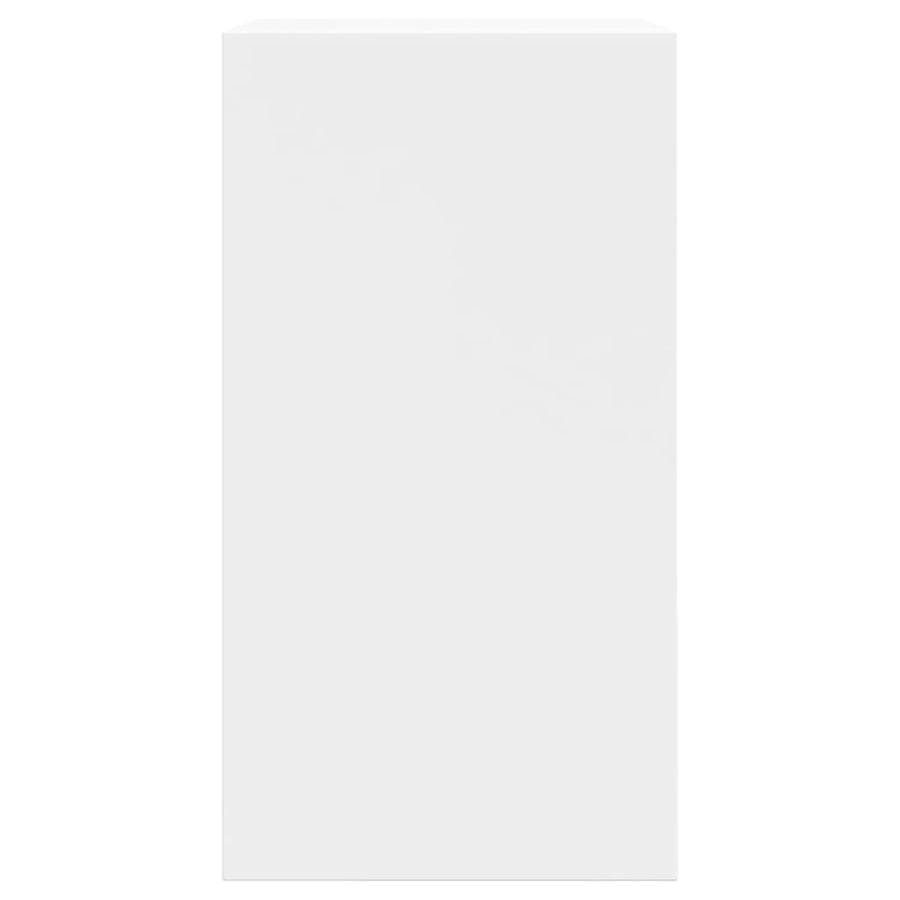 Schoenenkast 60X34X63,5 Cm Bewerkt Hout Wit 60 x 34 x 63.5 cm