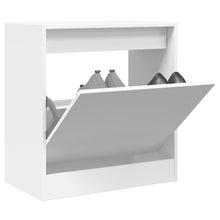 Schoenenkast 60X34X63,5 Cm Bewerkt Hout Wit 60 x 34 x 63.5 cm