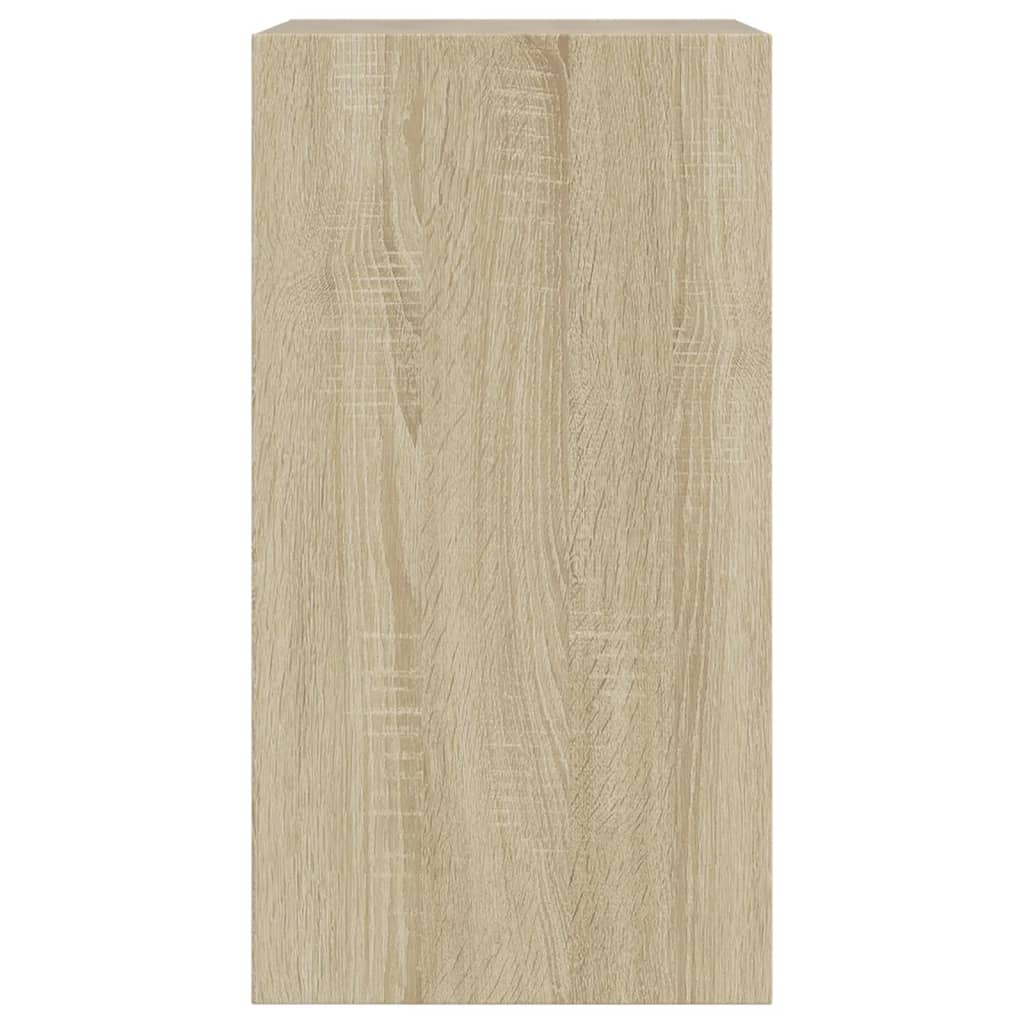 Schoenenkast 60X34X63,5 Cm Bewerkt Hout Kleurig Sonoma Eiken 60 x 34 x 63.5 cm