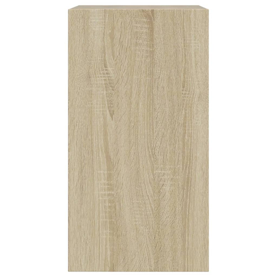 Schoenenkast 60X34X63,5 Cm Bewerkt Hout Kleurig Sonoma Eiken 60 x 34 x 63.5 cm