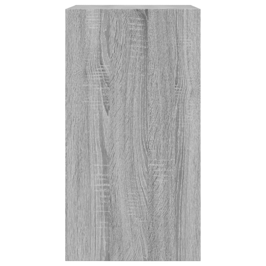 Schoenenkast 60X34X63,5 Cm Bewerkt Hout Eikenkleur Grijs Sonoma 60 x 34 x 63.5 cm