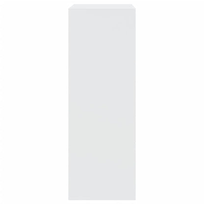 Schoenenkast 60X34X96,5 Cm Bewerkt Hout Wit 60 x 34 x 96.5 cm