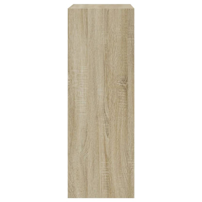 Schoenenkast 60X34X96,5 Cm Bewerkt Hout Kleurig Sonoma Eiken 60 x 34 x 96.5 cm