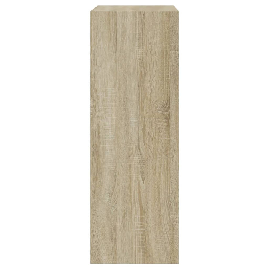 Schoenenkast 60X34X96,5 Cm Bewerkt Hout Kleurig Sonoma Eiken 60 x 34 x 96.5 cm