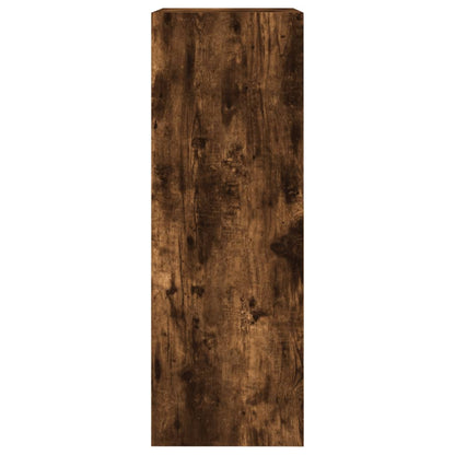Schoenenkast 60X34X96,5 Cm Bewerkt Hout Kleurig Gerookt Eiken 60 x 34 x 96.5 cm