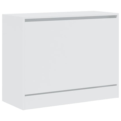 Schoenenkast Bewerkt Hout Wit 80 x 34 x 63 cm