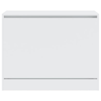 Schoenenkast Bewerkt Hout Wit 80 x 34 x 63 cm