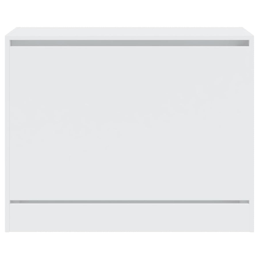 Schoenenkast Bewerkt Hout Wit 80 x 34 x 63 cm