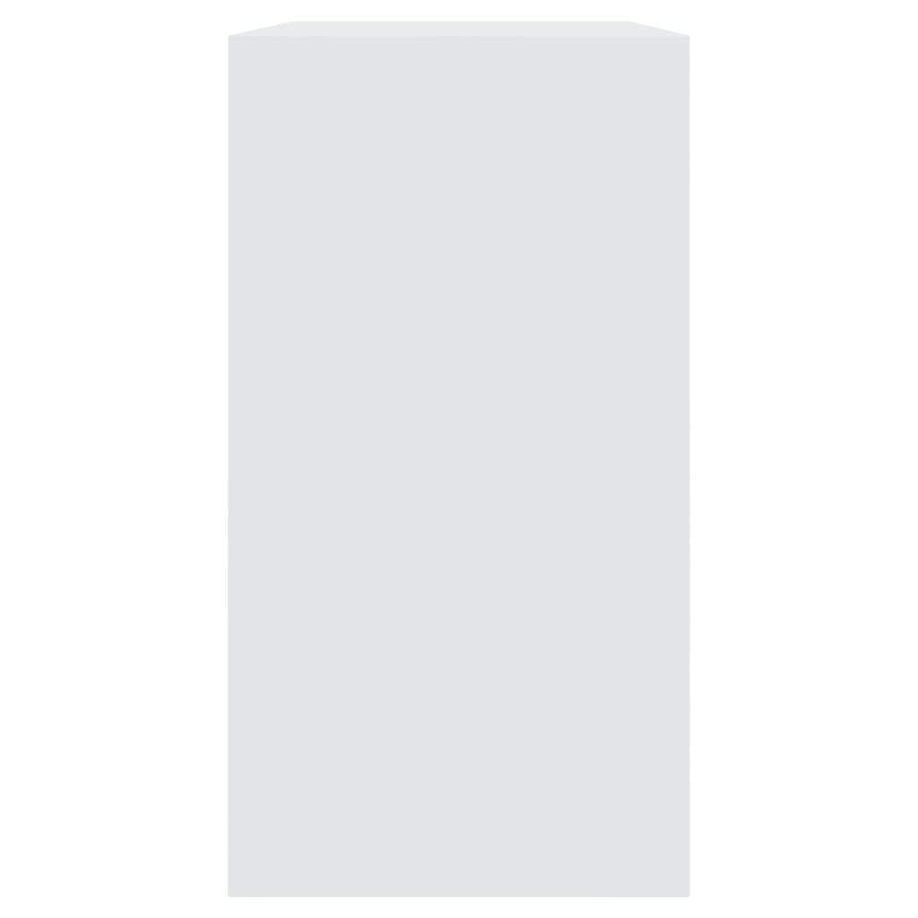 Schoenenkast Bewerkt Hout Wit 80 x 34 x 63 cm